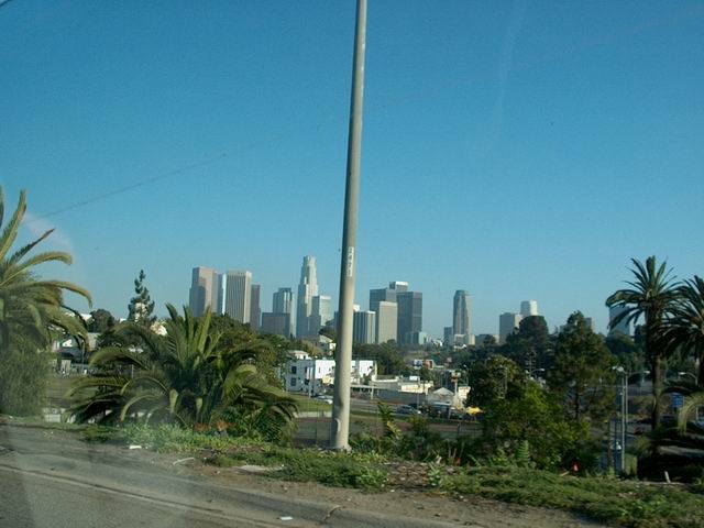 Downtown Los Angeles! Ik woon hier 45 minuten vandaan.