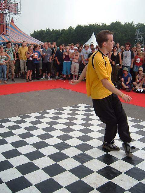 Breakdance op Lowlands 2005