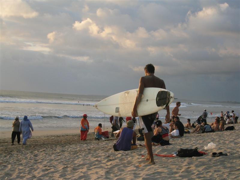 Surfing Bali